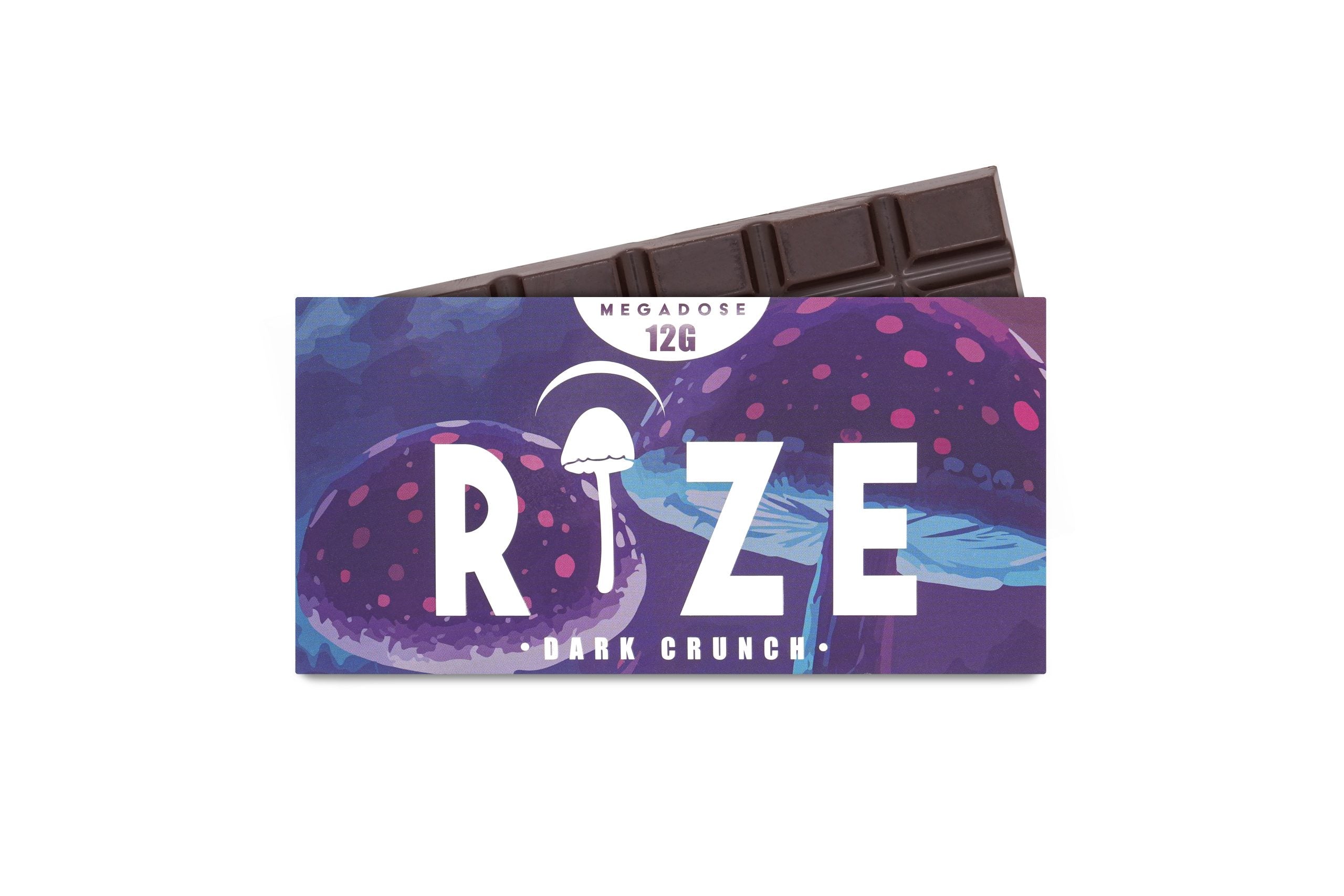 12g Dark Crunch Mushroom Chocolate Bar