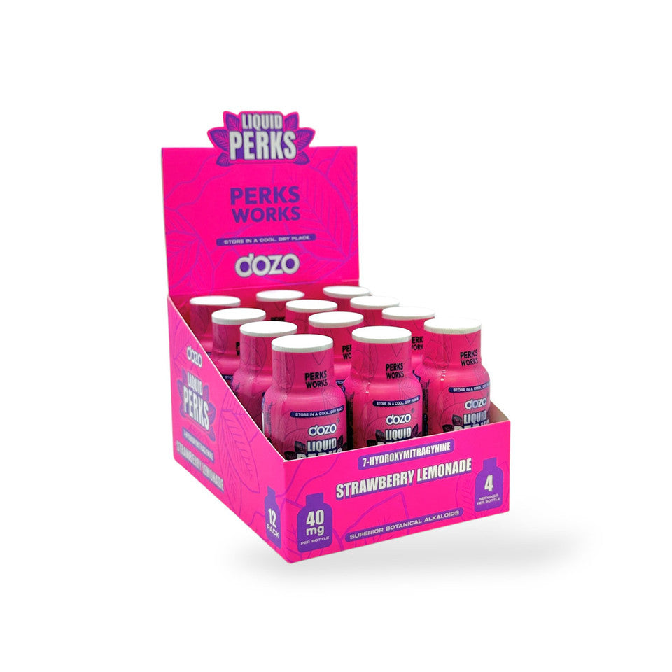 Dozo Liquid Perks 7-OH Shot Strawberry Lemonade 40mg
